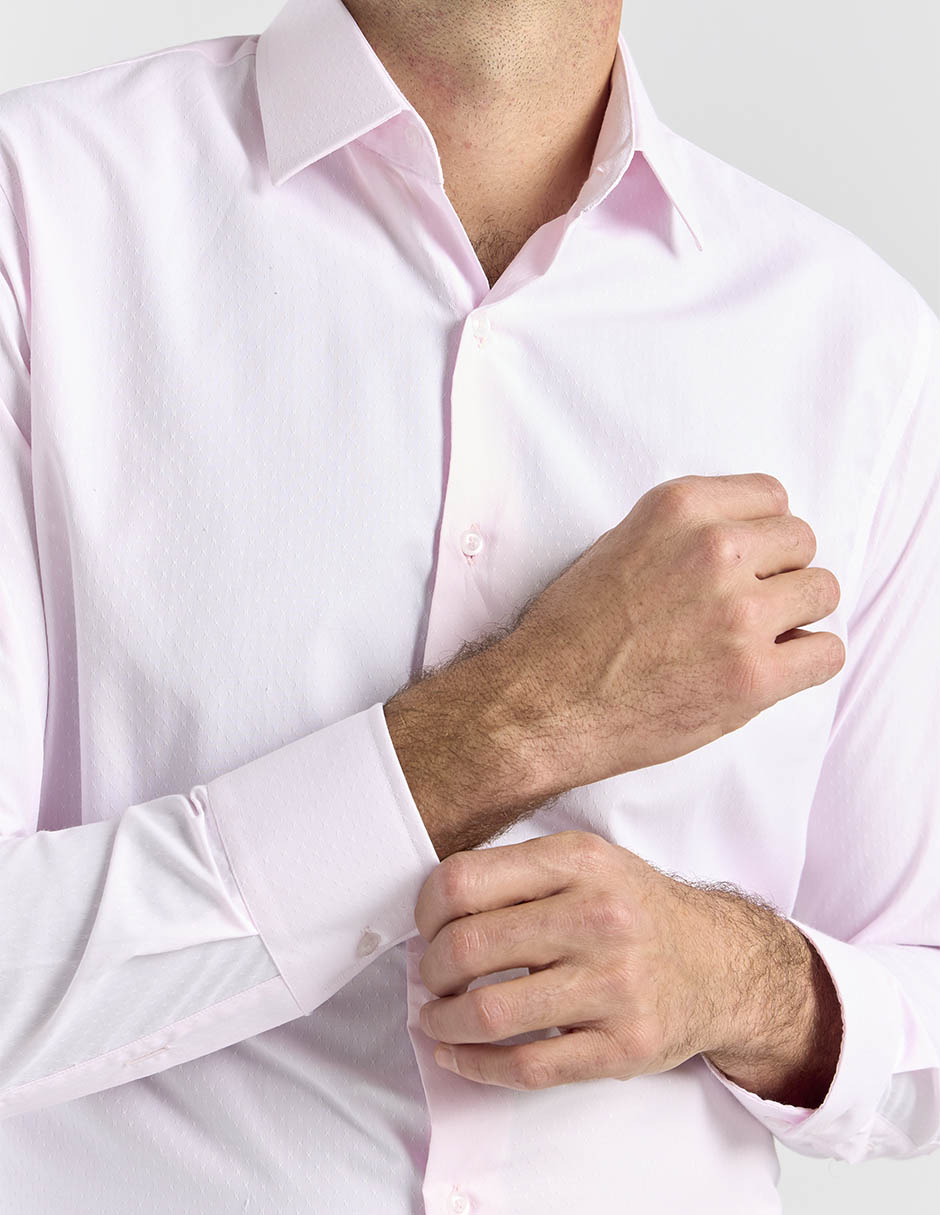 Camisa de vestir manga larga para hombre 4