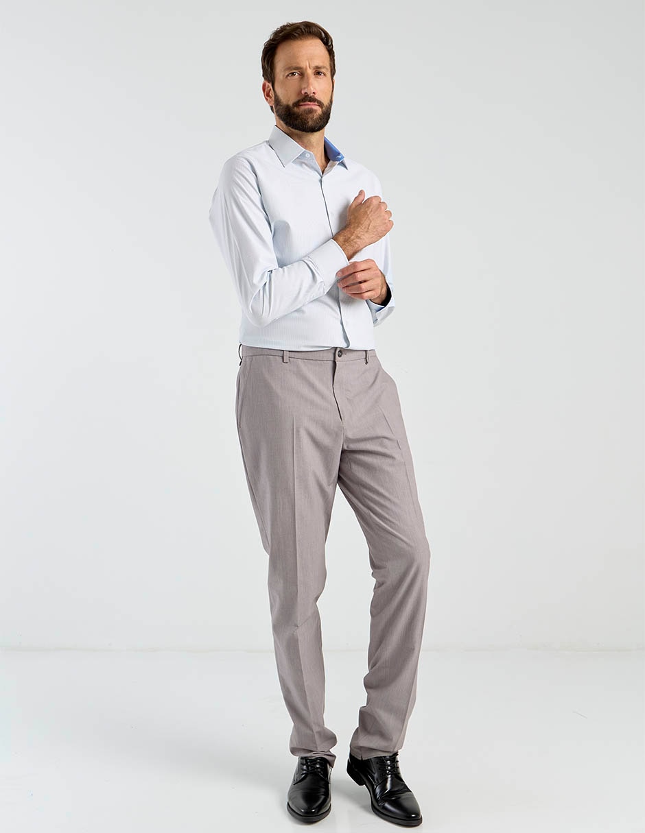 Camisa de vestir manga larga para hombre 3