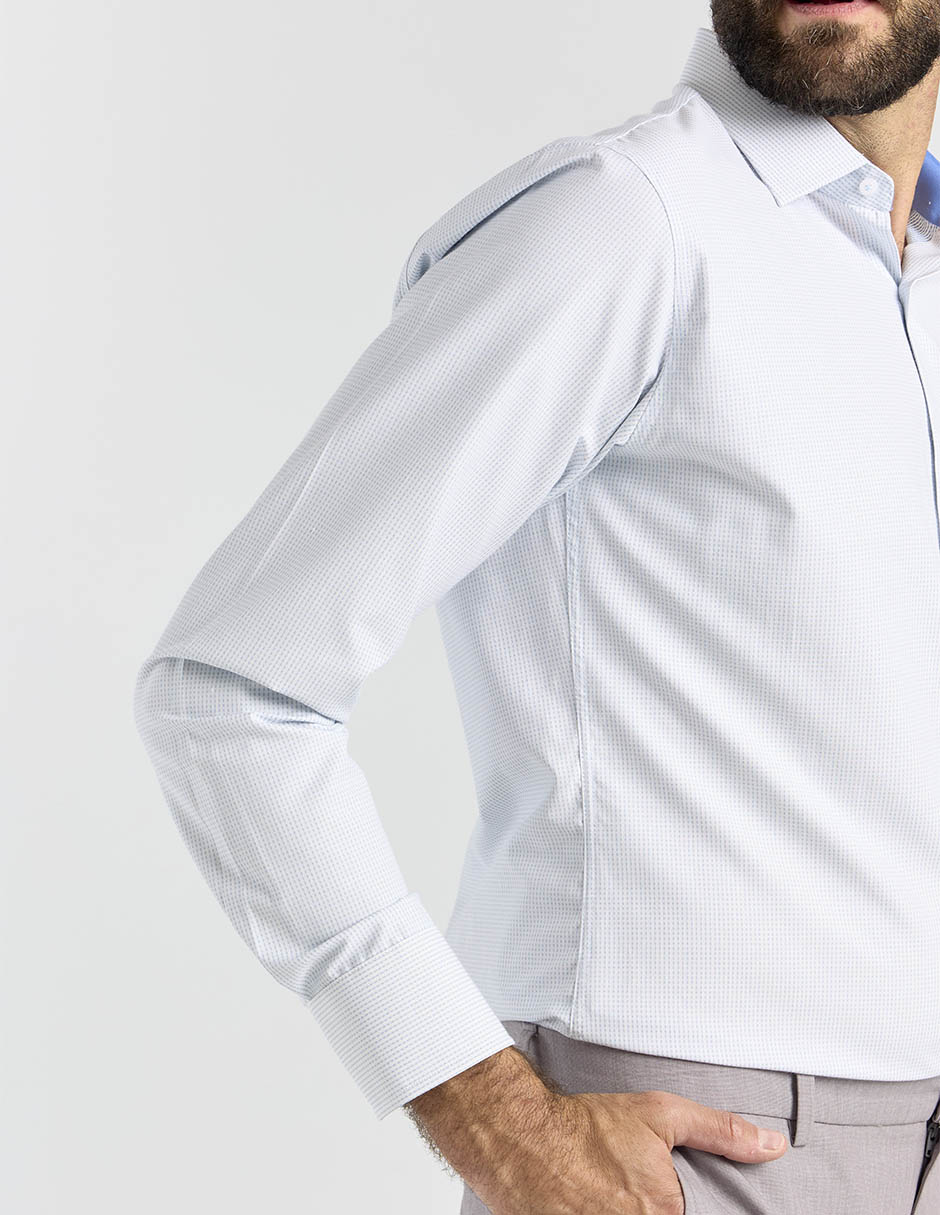 Camisa de vestir manga larga para hombre 5