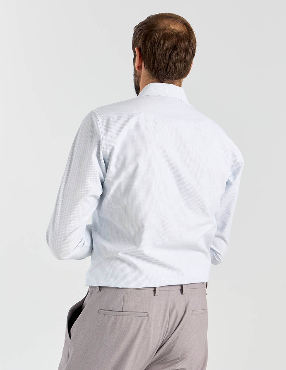 Camisa de vestir manga larga para hombre 6