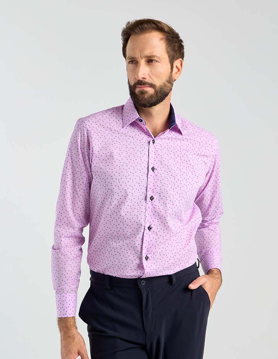 Camisa de vestir manga larga para hombre 2