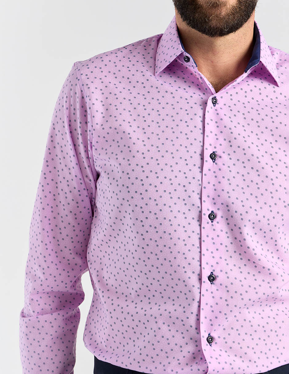 Camisa de vestir manga larga para hombre 5