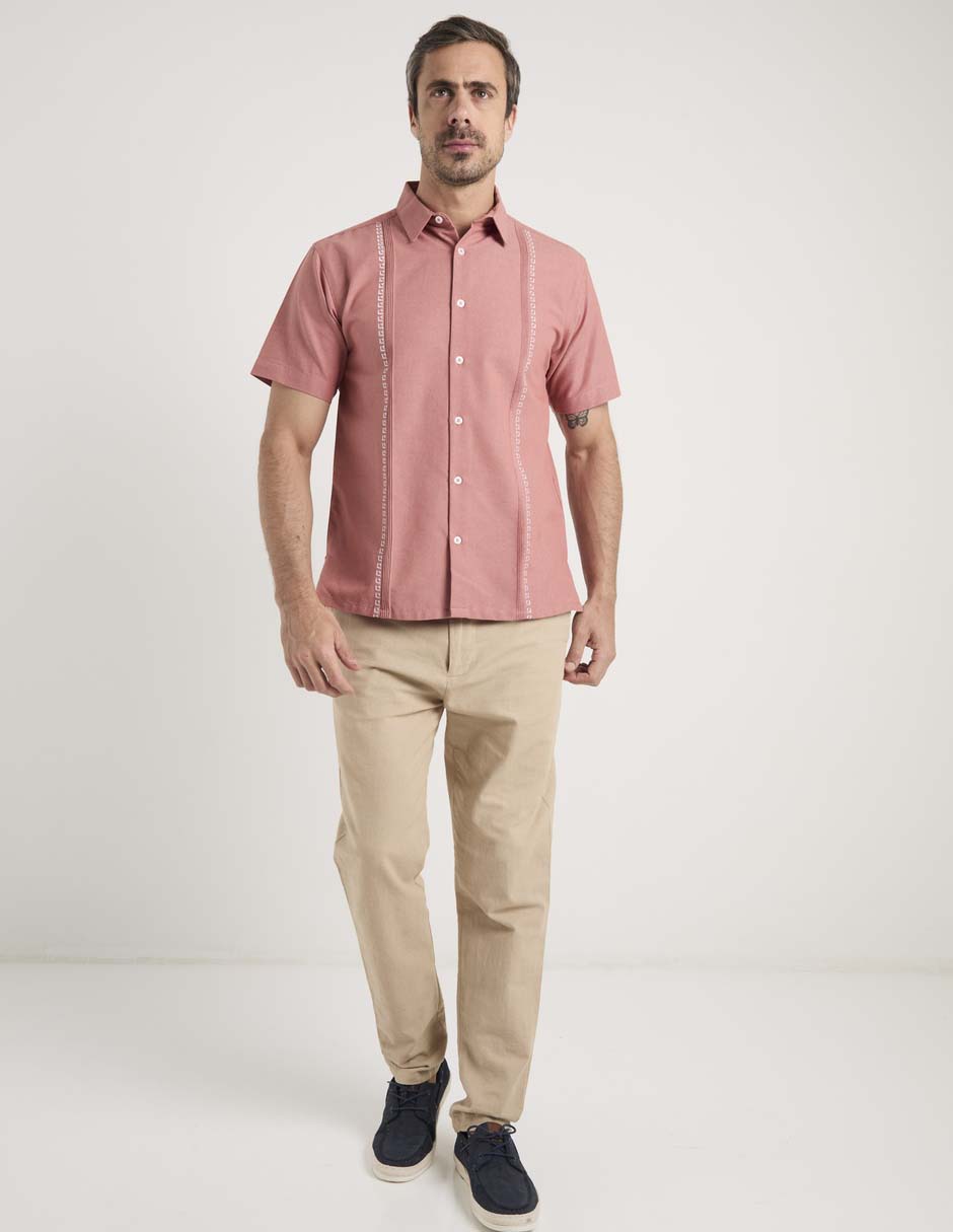 Camisa casual manga corta para hombre 2