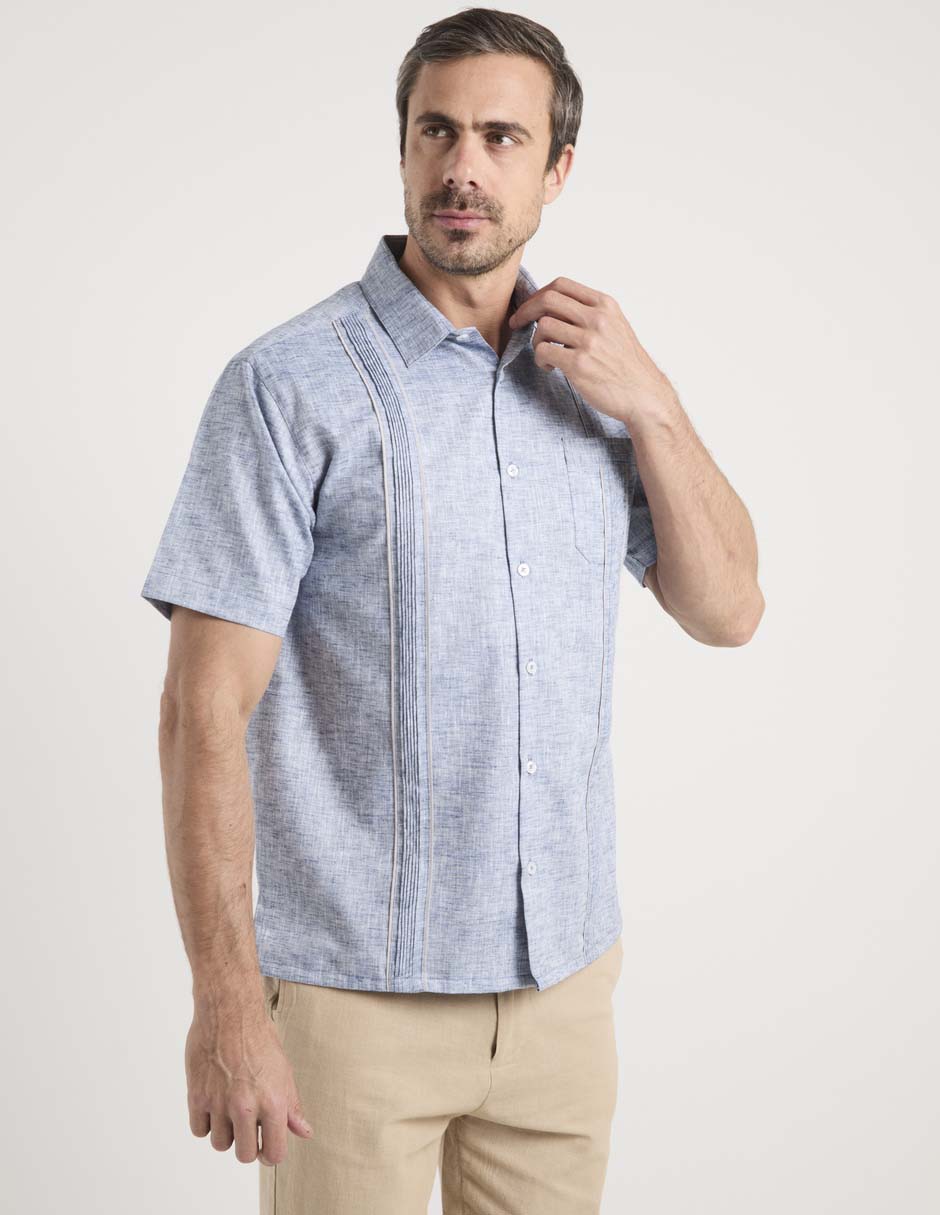 Guayabera manga corta para hombre Guayabera manga corta para hombre