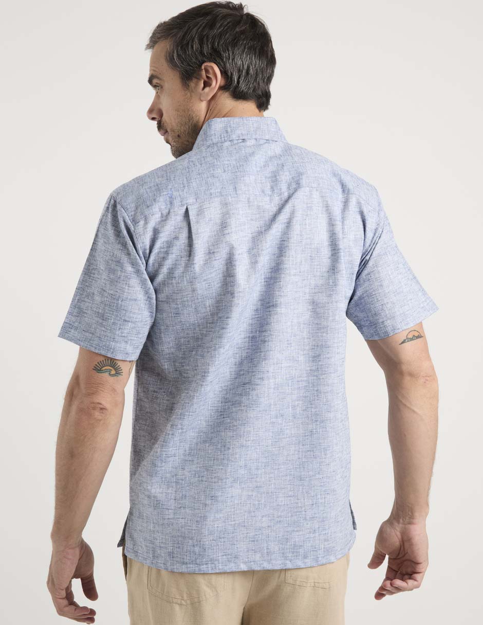 Guayabera manga corta para hombre 6