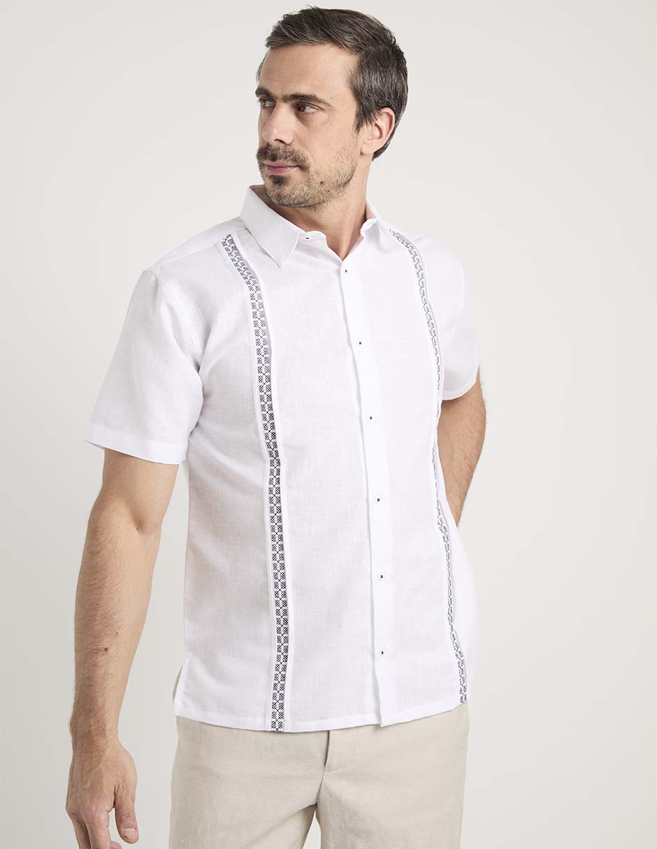 Guayabera manga corta para hombre Guayabera manga corta para hombre