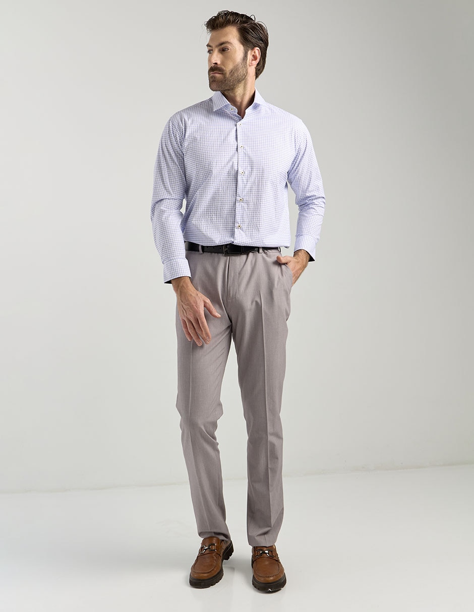 Camisa de vestir manga larga para hombre 3