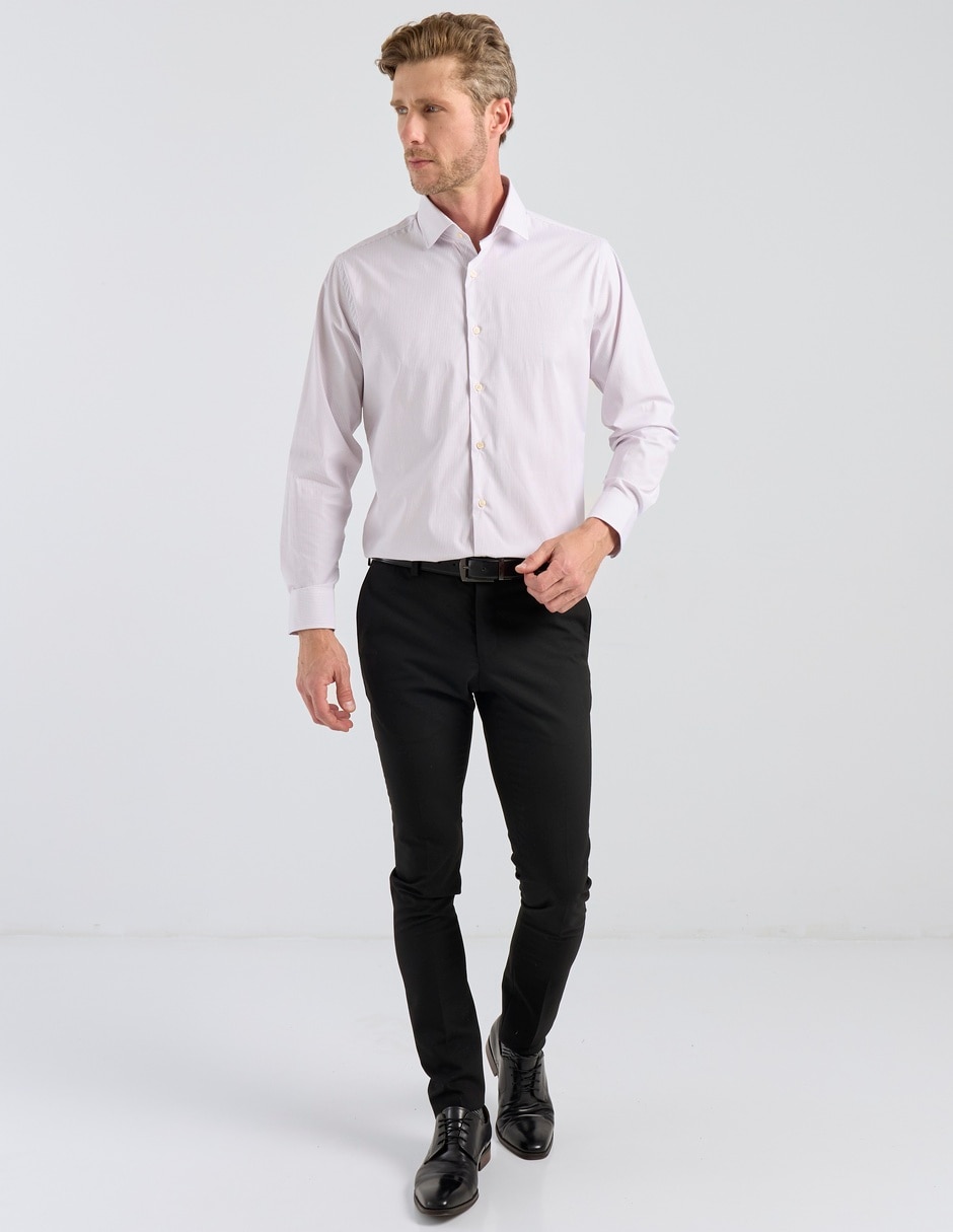 Camisa de vestir manga larga para hombre 3
