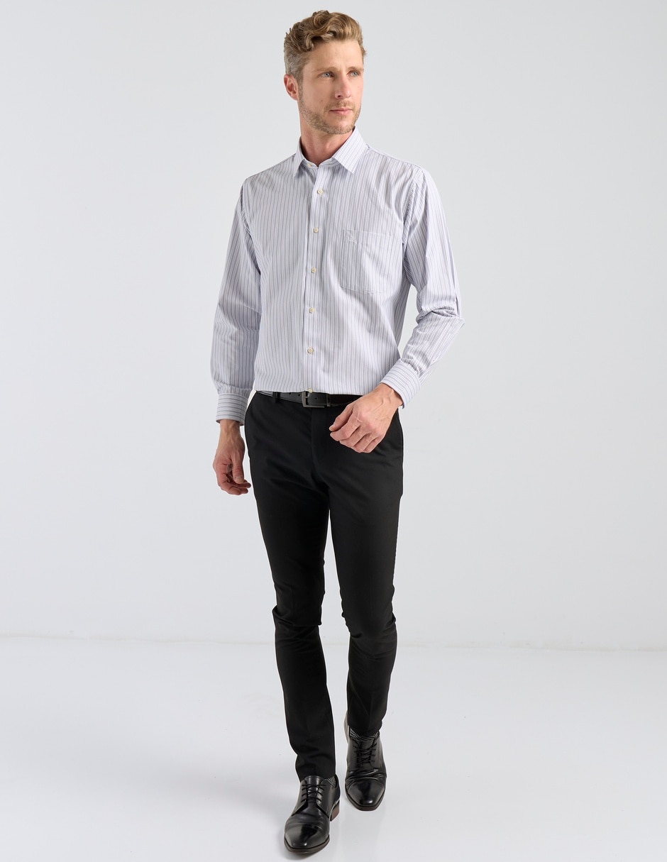 Camisa de vestir manga larga para hombre 3