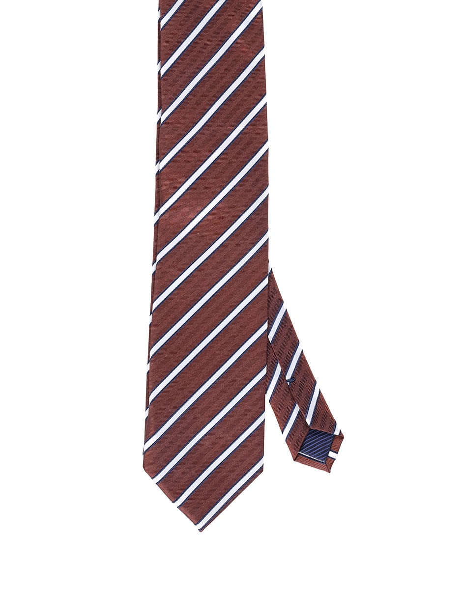Corbata regular estampado a rayas para hombre Corbata regular estampado a rayas para hombre