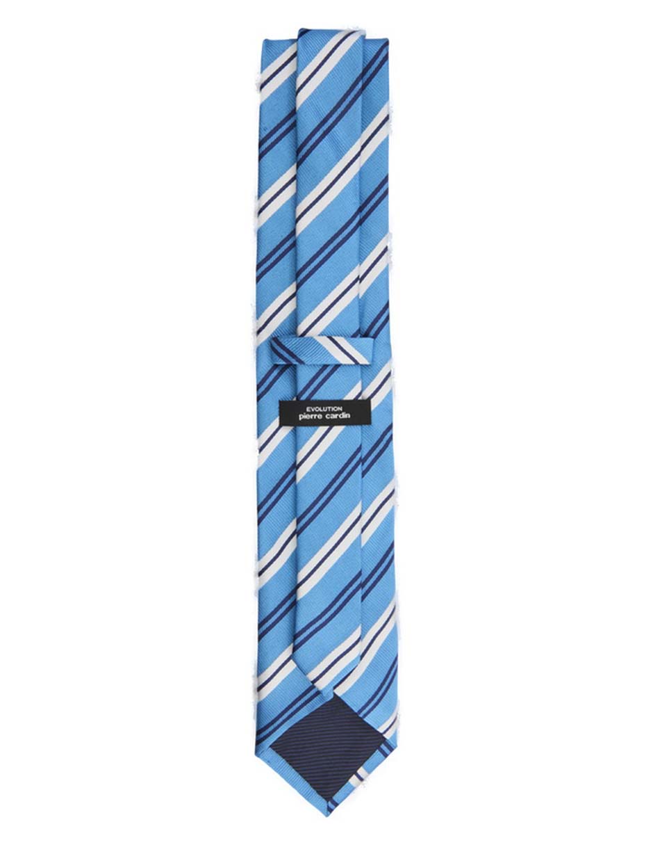 Corbata regular estampado a rayas para hombre 2