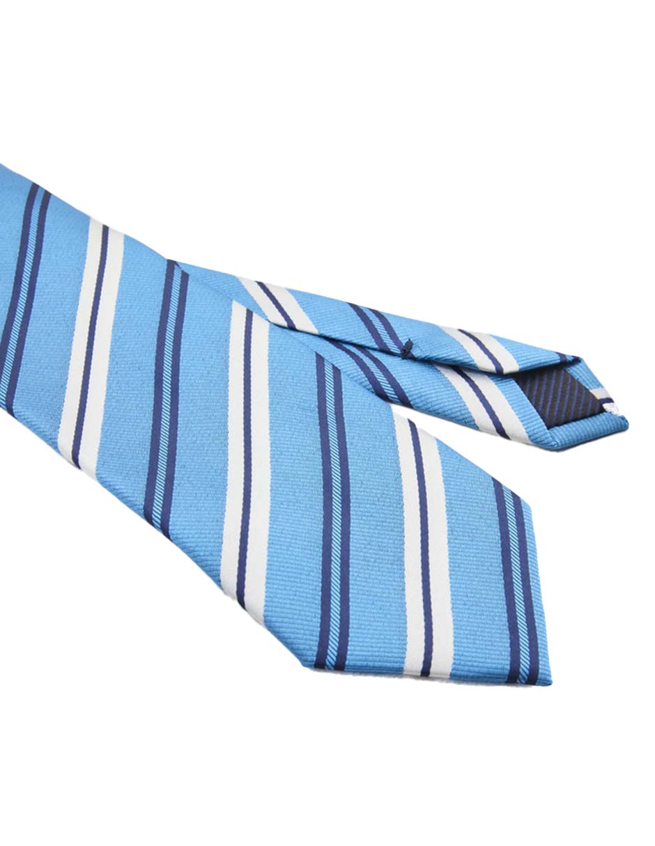 Corbata regular estampado a rayas para hombre 3