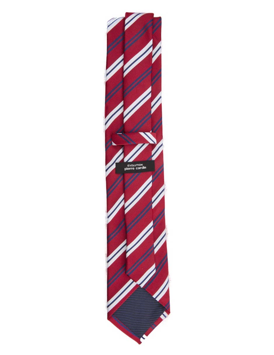 Corbata regular estampado a rayas para hombre 2
