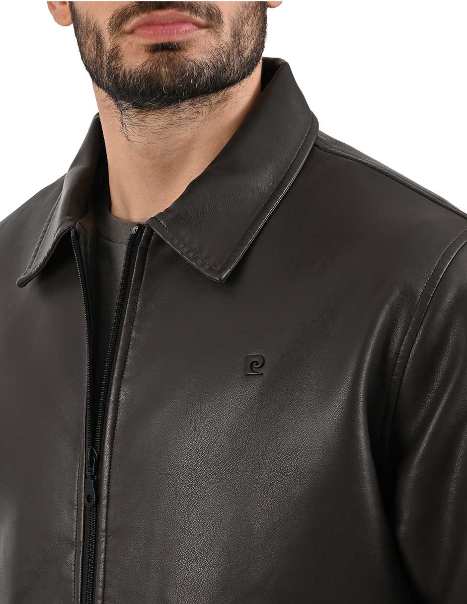 Chamarra casual impermeable con bolsillos para hombre 4