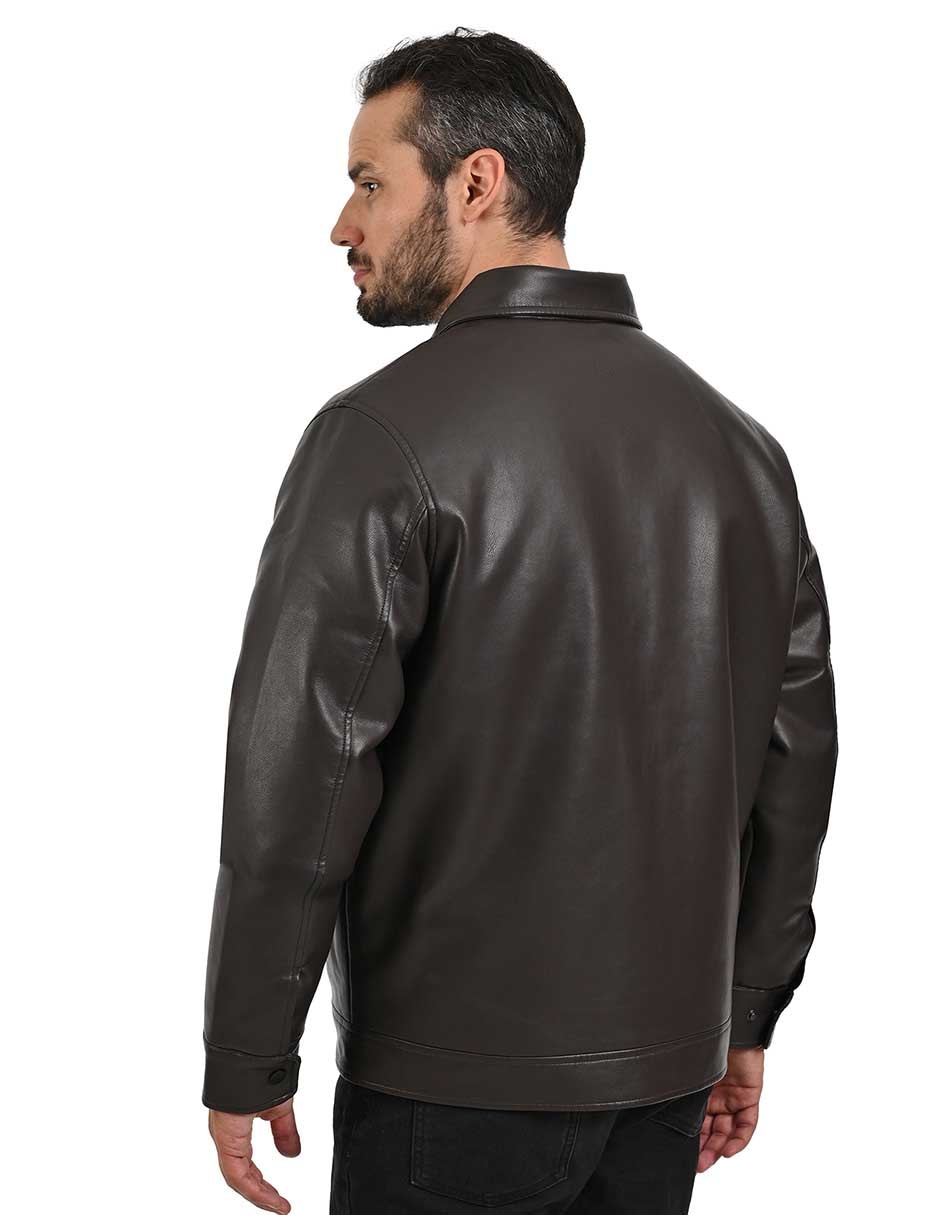 Chamarra casual impermeable con bolsillos para hombre 7