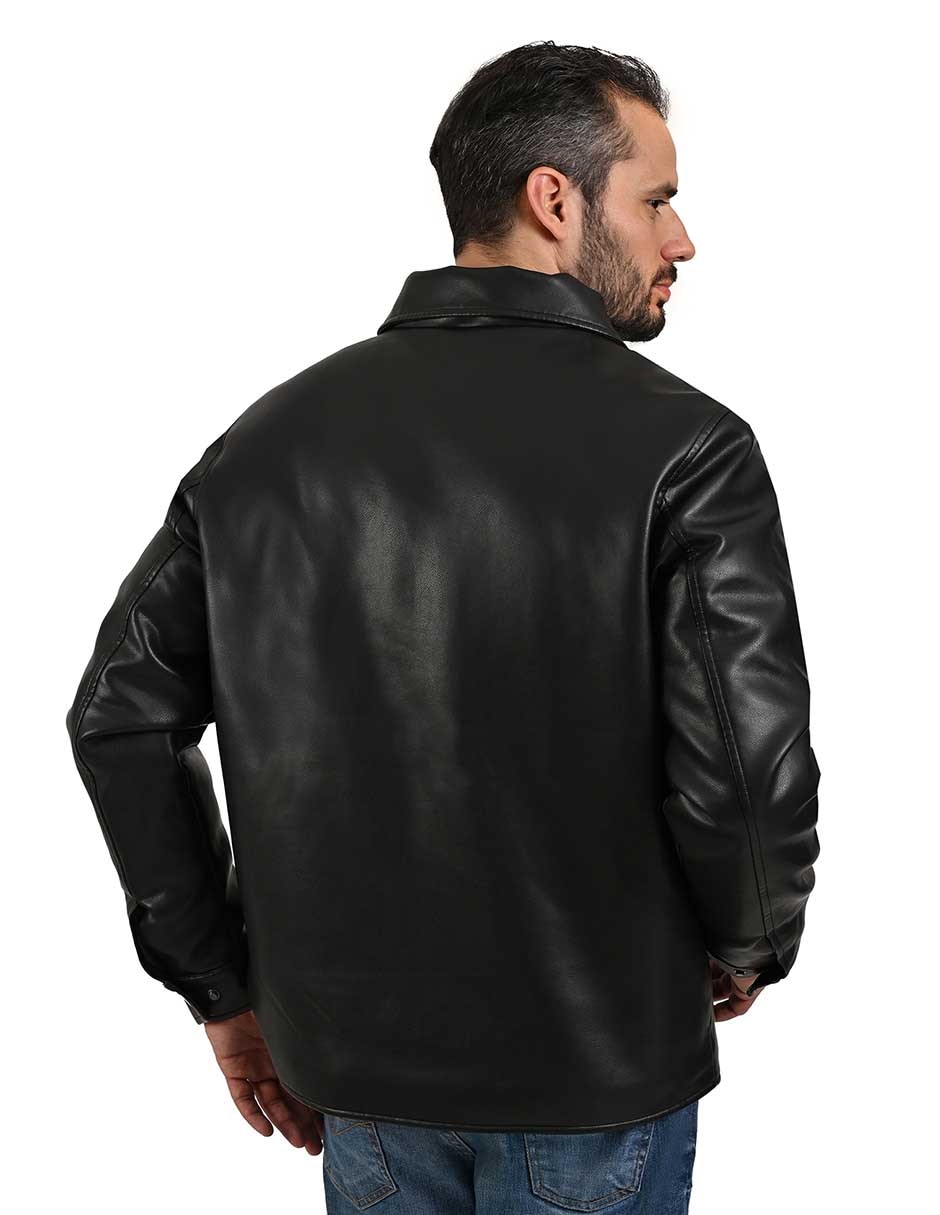 Chamarra casual impermeable con bolsillos para hombre 4