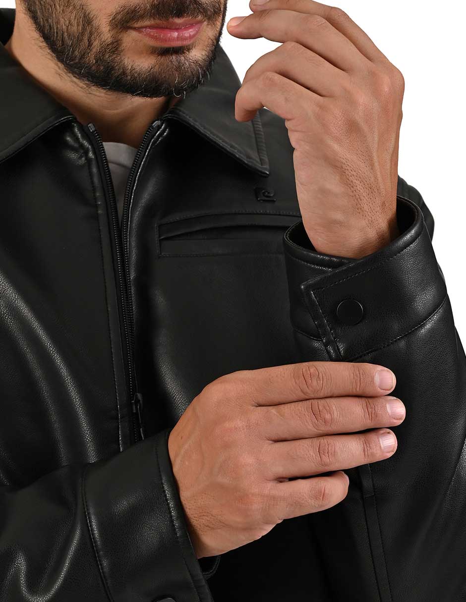 Chamarra casual impermeable con bolsillos para hombre 5