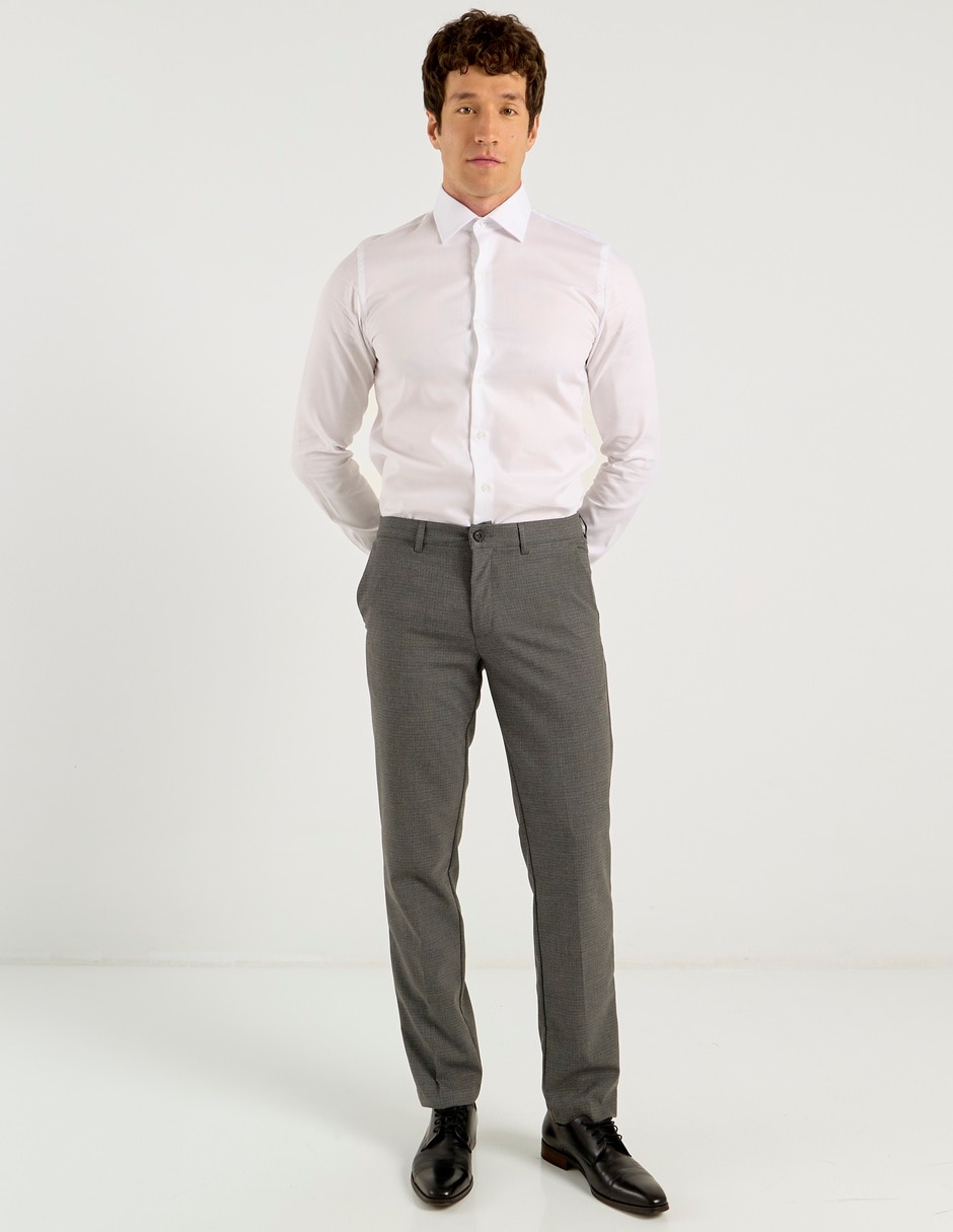 Pantalón de vestir slim para hombre 2