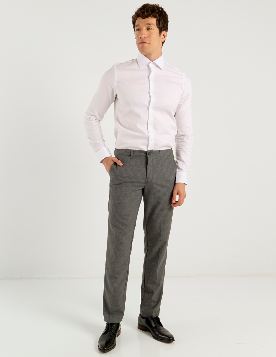 Pantalón de vestir slim para hombre 3
