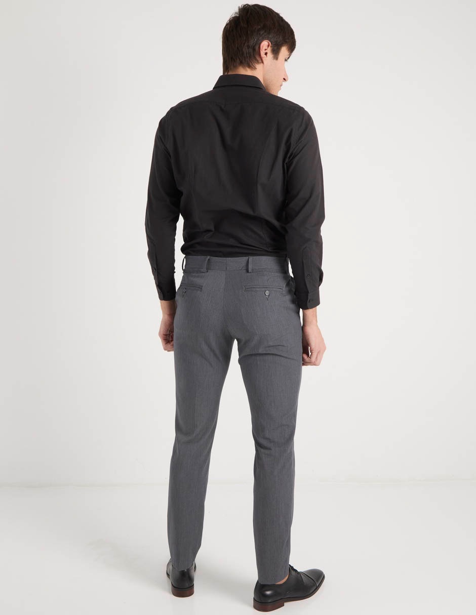 Pantalón de vestir straight para hombre 6