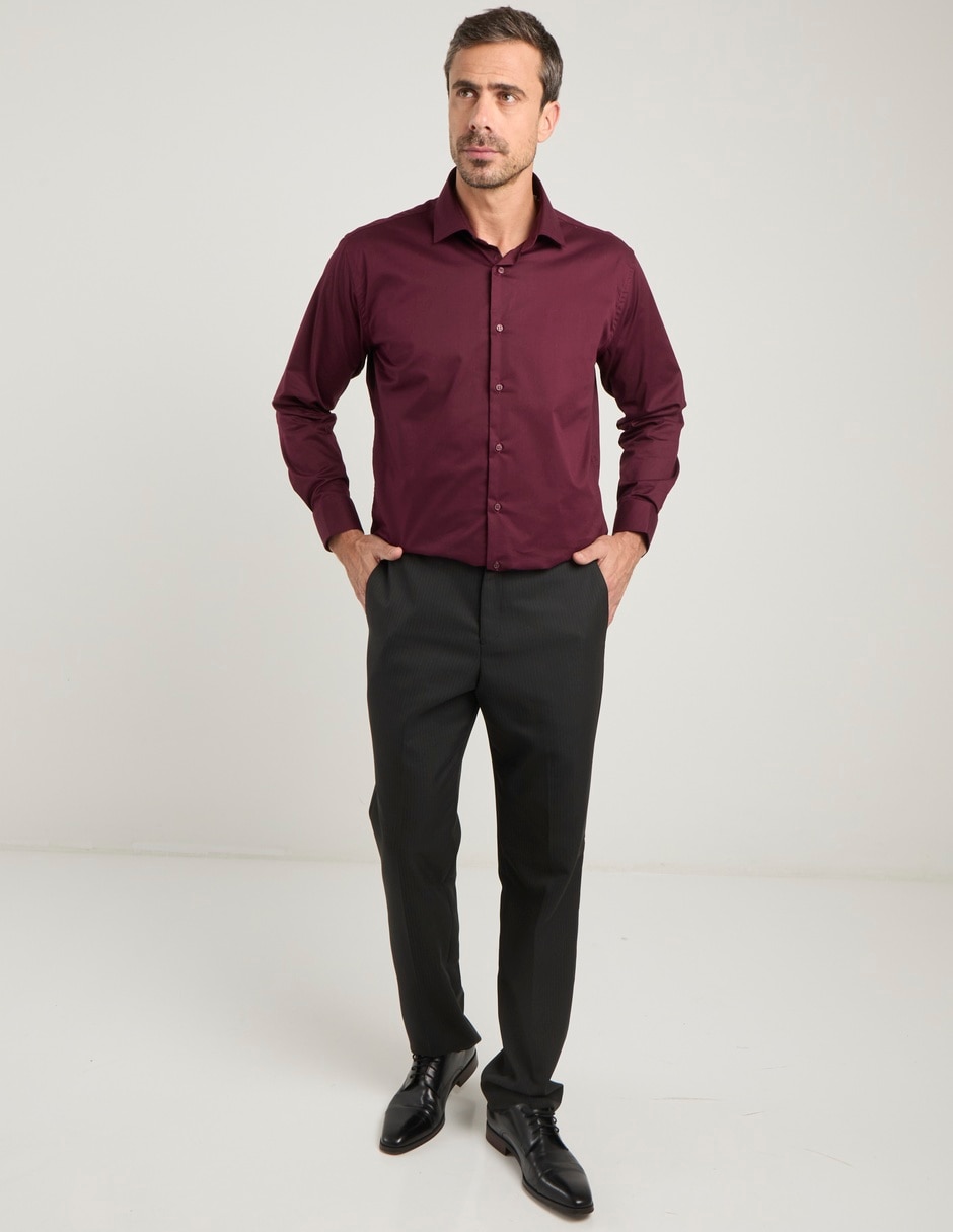 Camisa de vestir manga larga para hombre 3