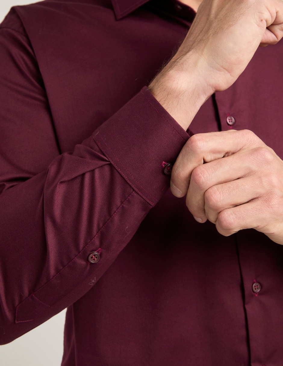 Camisa de vestir manga larga para hombre 5