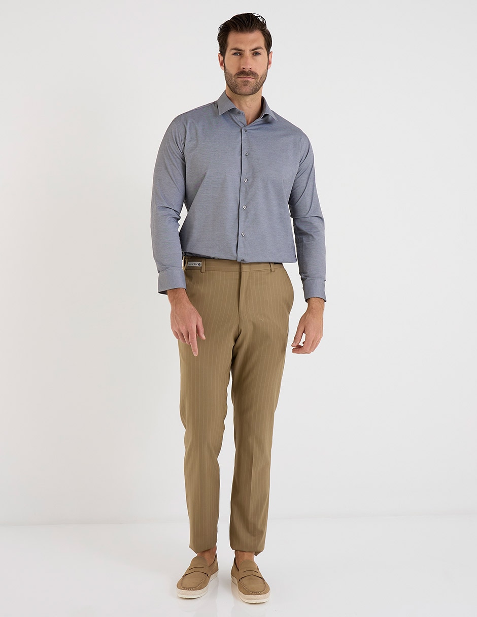 Camisa de vestir manga larga para hombre 3