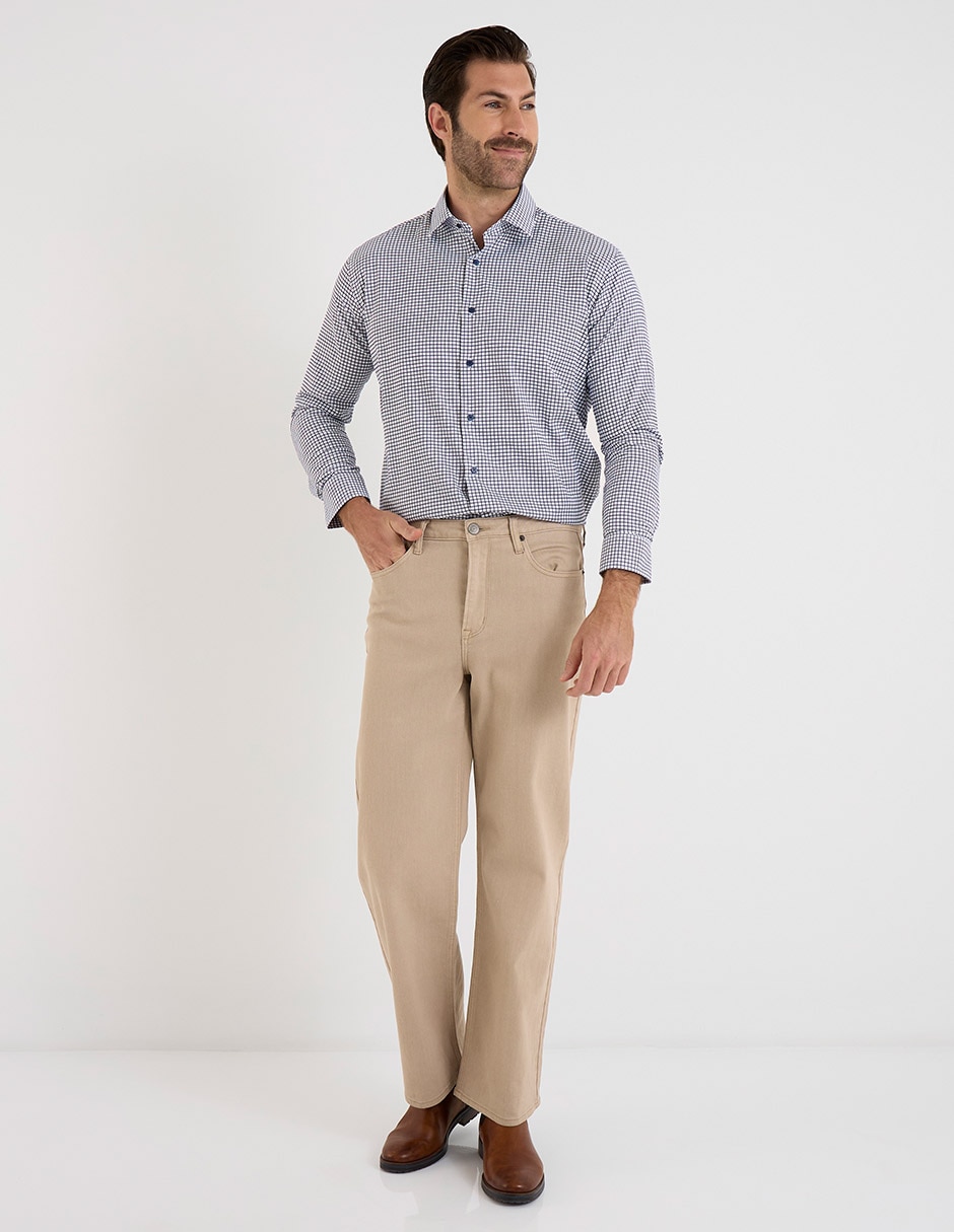 Camisa de vestir manga larga para hombre 3