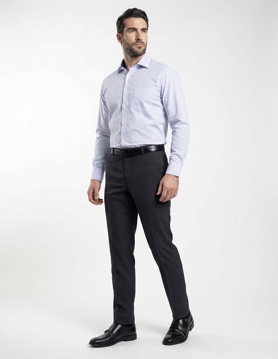 Camisa de vestir manga larga para hombre 3