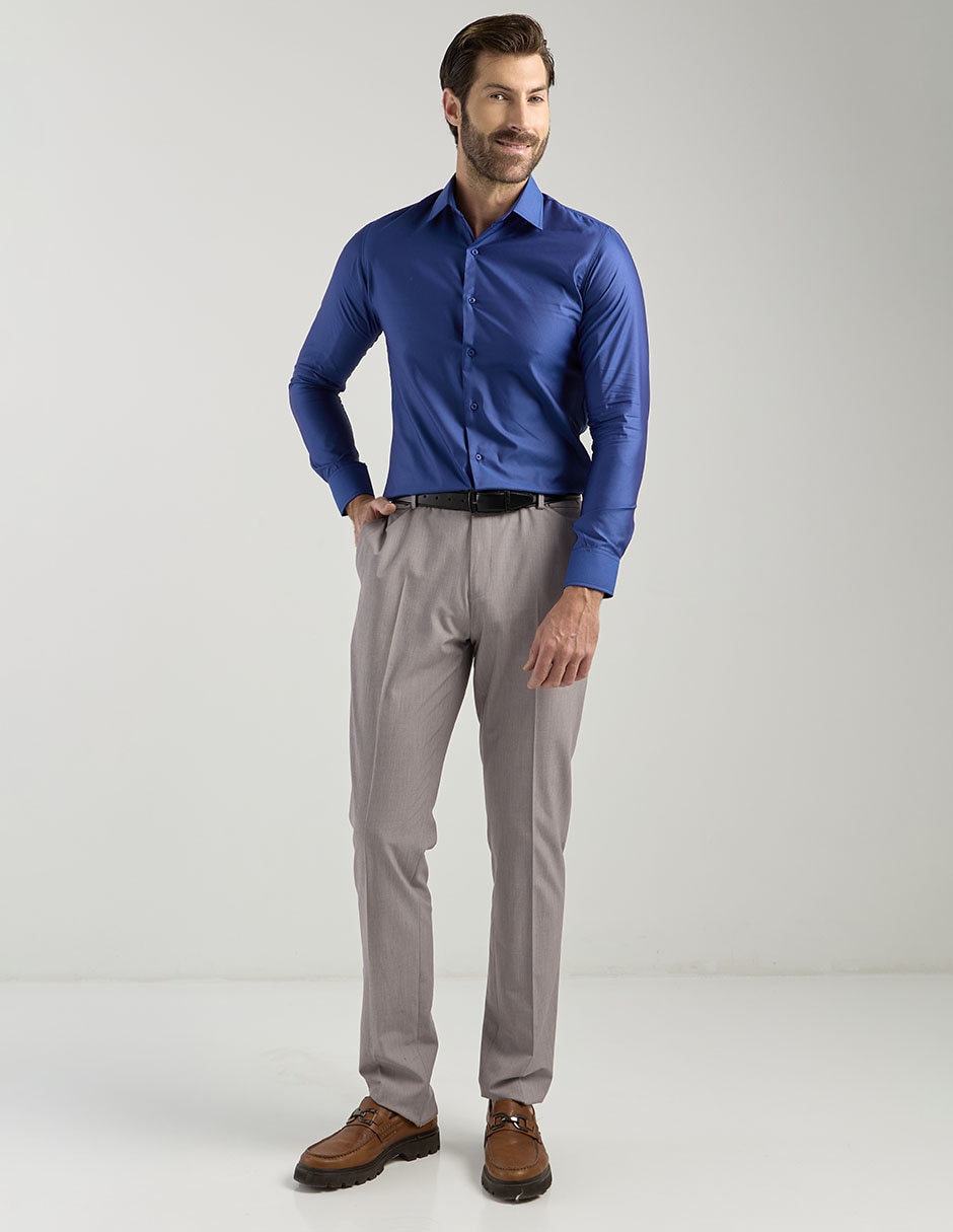 Camisa de vestir manga larga para hombre 3
