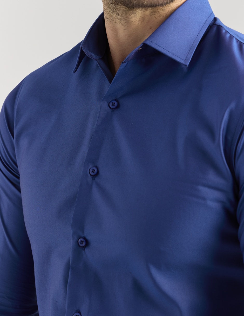 Camisa de vestir manga larga para hombre 4