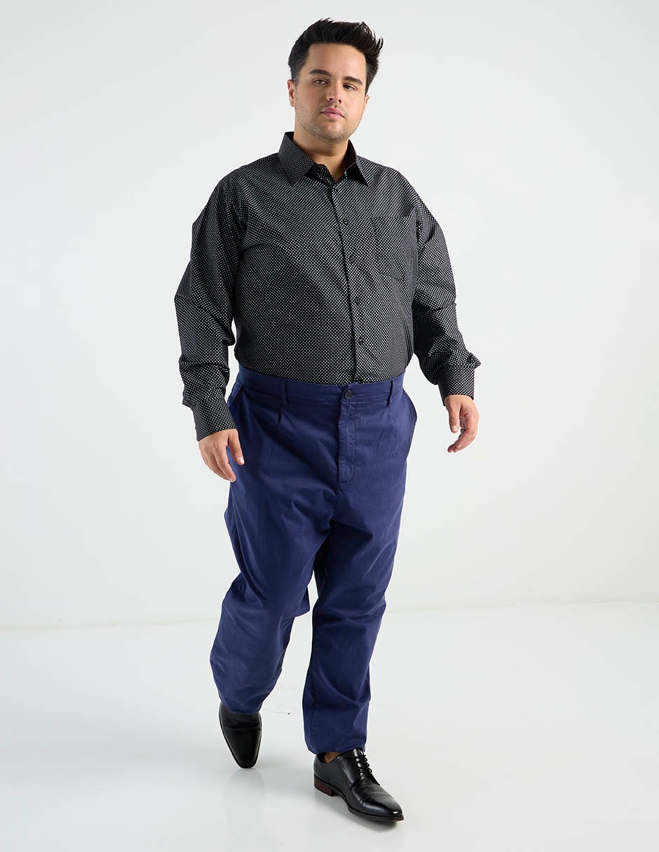 Camisa casual manga larga para hombre 3