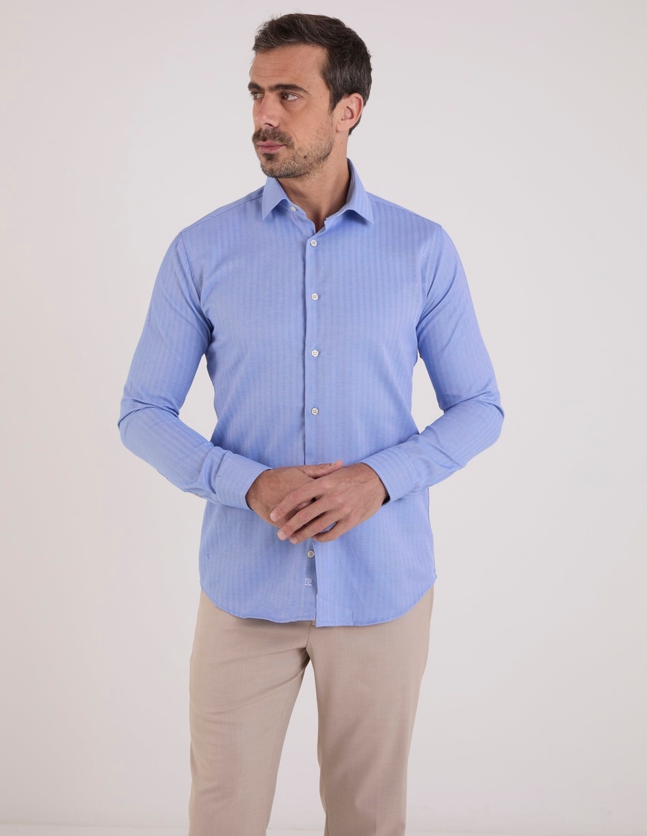Camisa de vestir manga larga para hombre 2