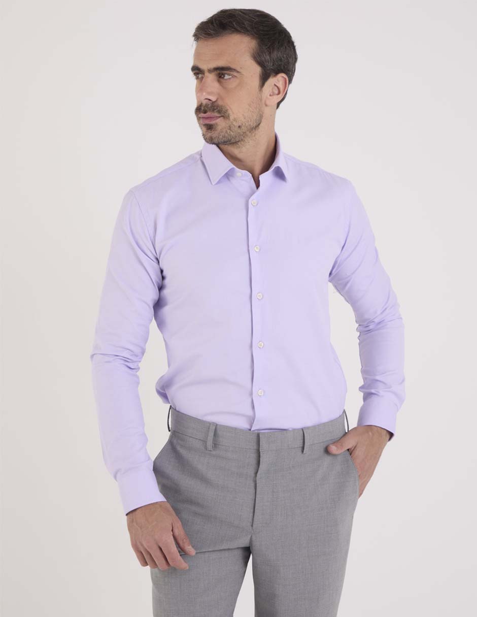 Camisa de vestir manga larga para hombre Camisa de vestir manga larga para hombre
