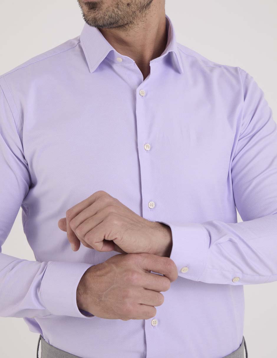 Camisa de vestir manga larga para hombre 5