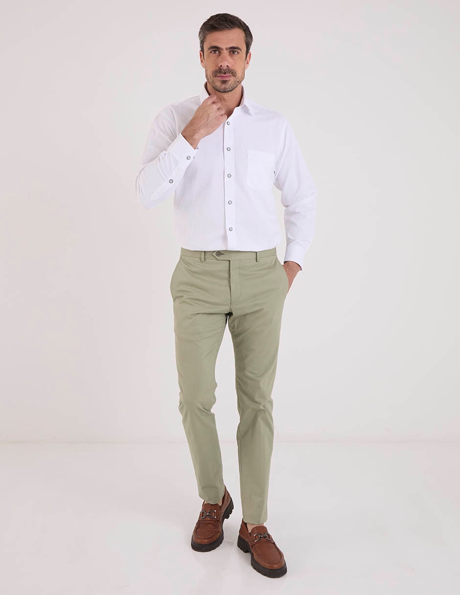Camisa de vestir manga larga para hombre 3