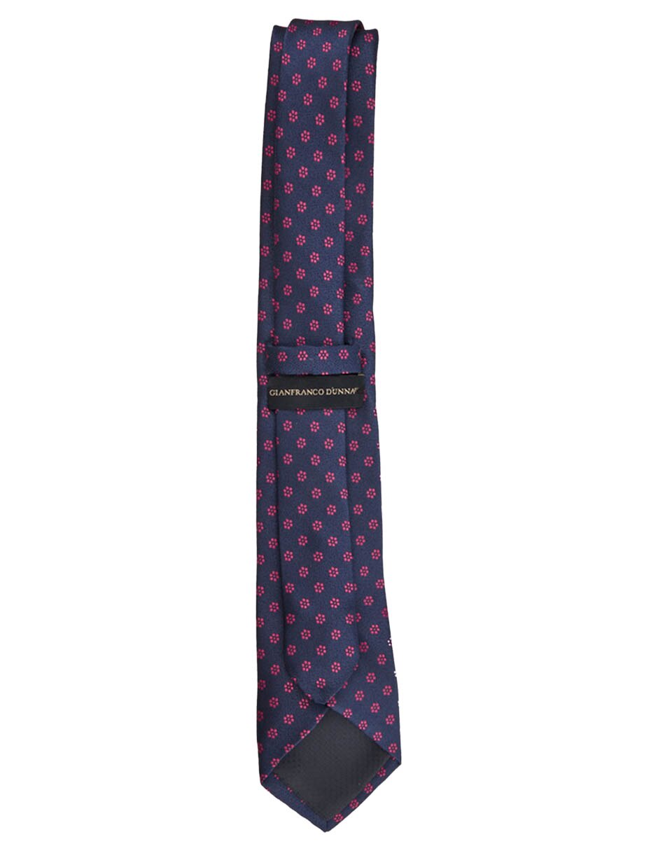 Corbata regular estampado floral para hombre 2