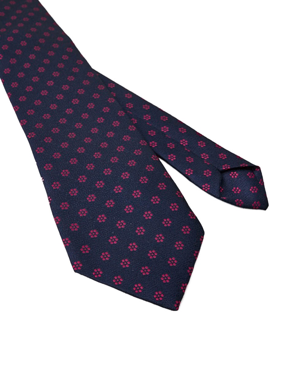 Corbata regular estampado floral para hombre 3