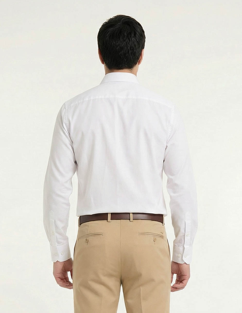 Camisa casual manga larga para hombre 2