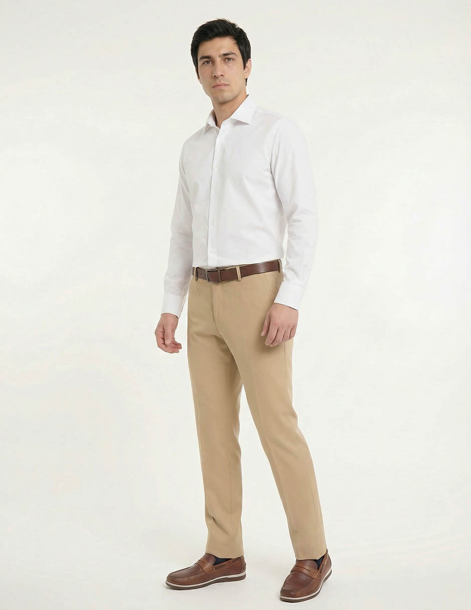 Camisa casual manga larga para hombre 3