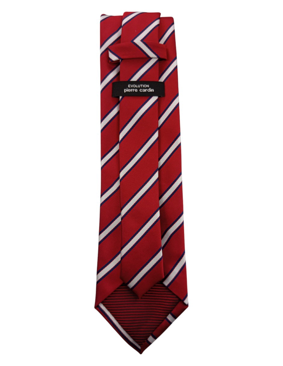 CORBATA P134-S, ROJO PIERRE CARDIN