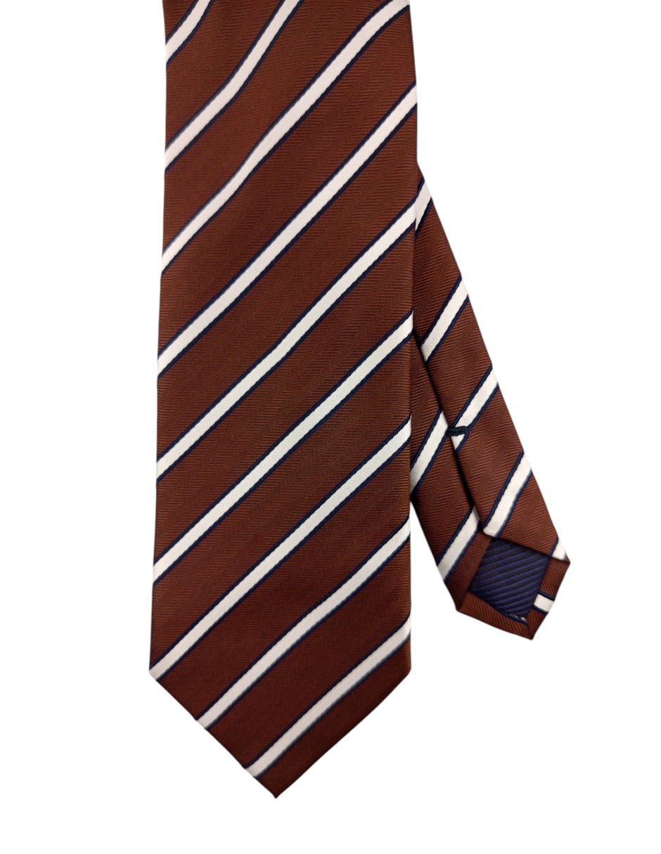Corbata regular estampado a rayas para hombre Corbata regular estampado a rayas para hombre