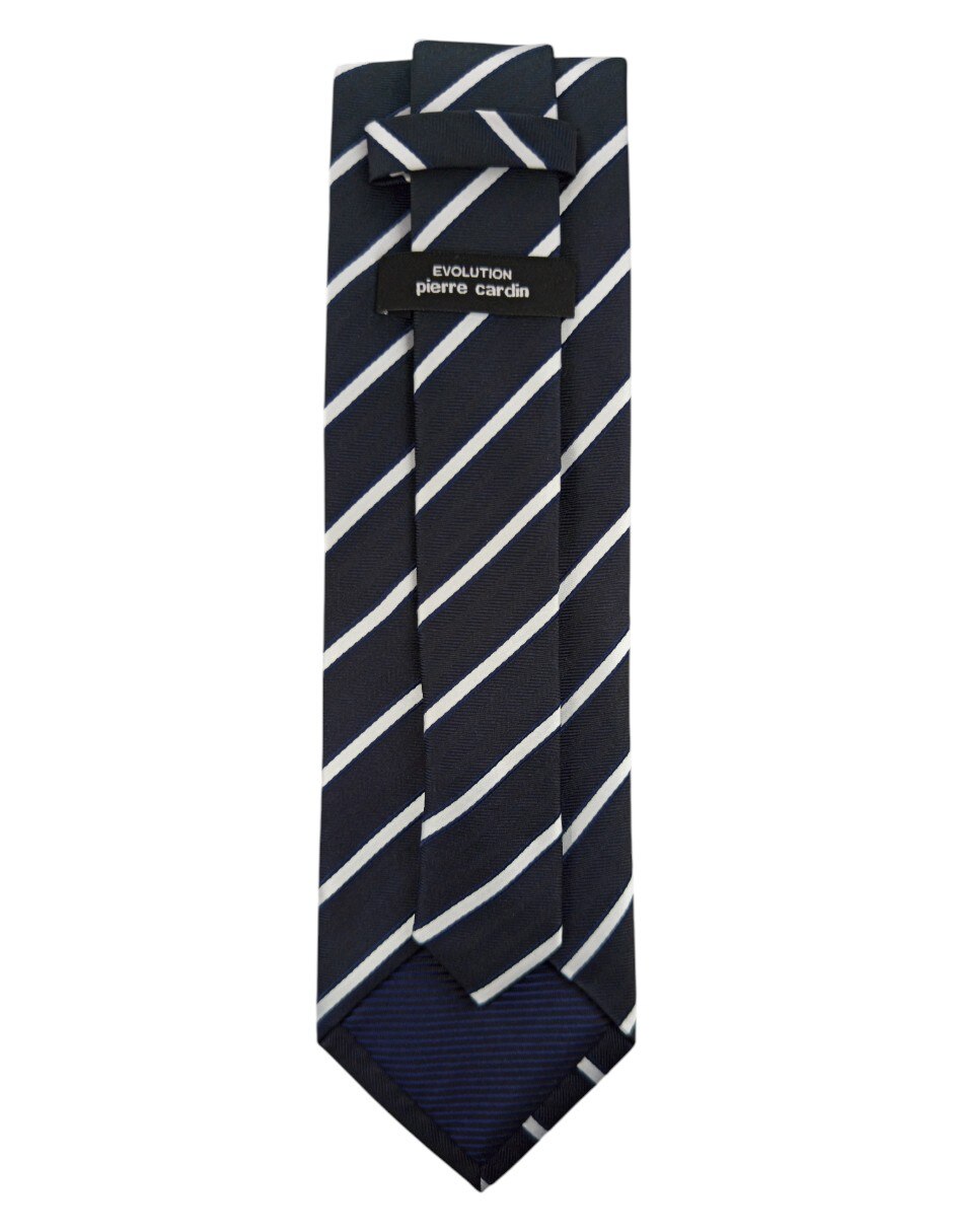 Corbata regular estampado a rayas para hombre 3