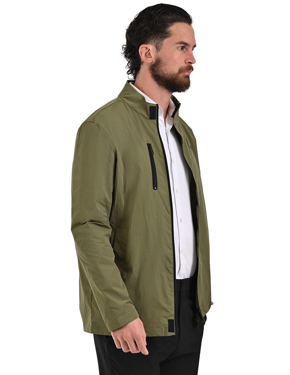 Chamarra casual impermeable para hombre 4